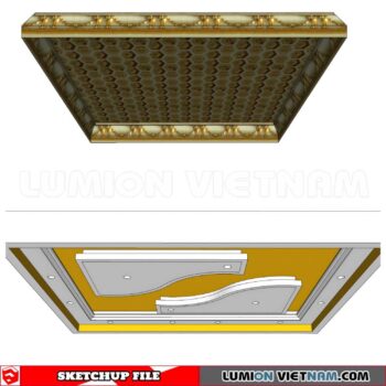 230719. Dropped Ceiling Sketchup 3D Models