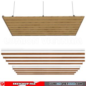 230719. Dropped Ceiling Sketchup 3D Models