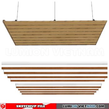 230719. Dropped Ceiling Sketchup 3D Models