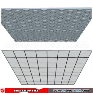 230719. Dropped Ceiling Sketchup 3D Models