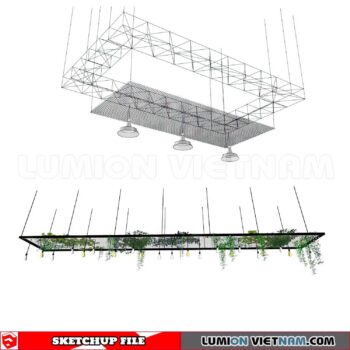 230719. Dropped Ceiling Sketchup 3D Models