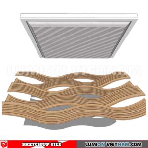 230719. Dropped Ceiling Sketchup 3D Models