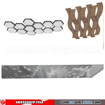 230719. Dropped Ceiling Sketchup 3D Models