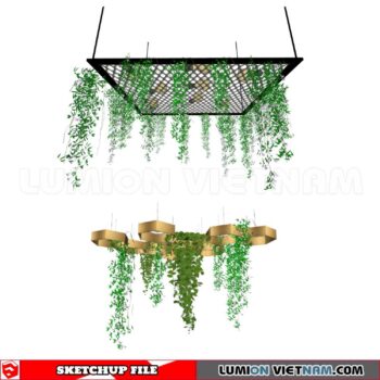 230719. Dropped Ceiling Sketchup 3D Models