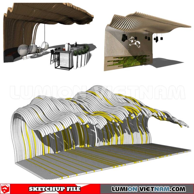 230719. Dropped Ceiling Sketchup 3D Models