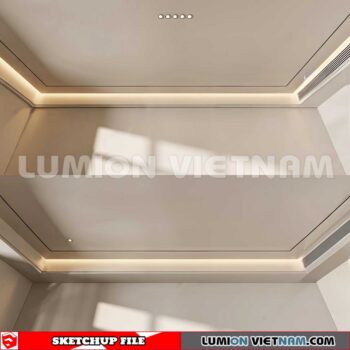 230719. Dropped Ceiling Sketchup 3D Models