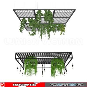 230719. Dropped Ceiling Sketchup 3D Models