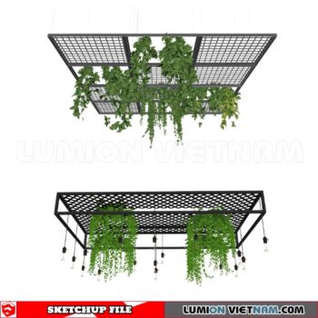 230719. Dropped Ceiling Sketchup 3D Models