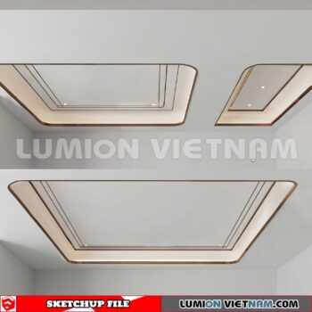 230719. Dropped Ceiling Sketchup 3D Models