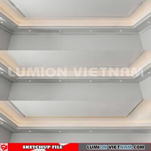 230719. Dropped Ceiling Sketchup 3D Models