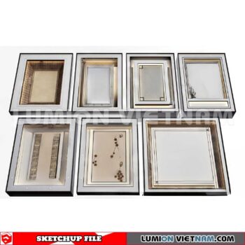 230719. Dropped Ceiling Sketchup 3D Models