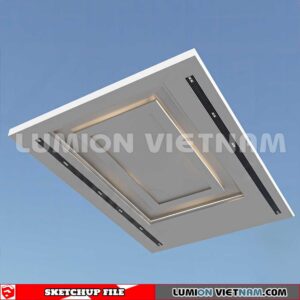 230719. Dropped Ceiling Sketchup 3D Models