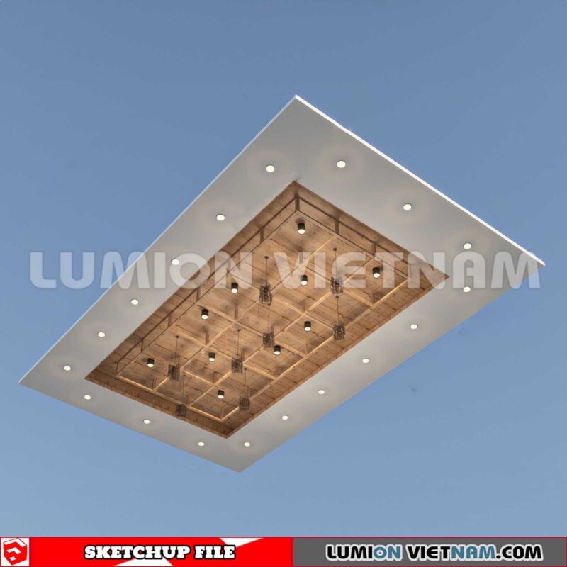 230719. Dropped Ceiling Sketchup 3D Models
