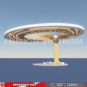 230719. Dropped Ceiling Sketchup 3D Models