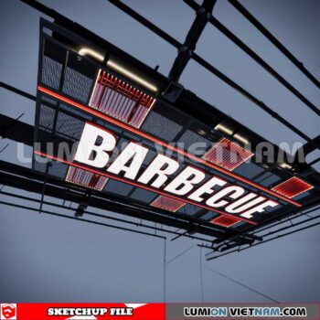 230719. Dropped Ceiling Sketchup 3D Models