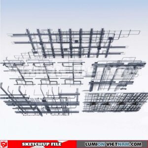 230719. Dropped Ceiling Sketchup 3D Models