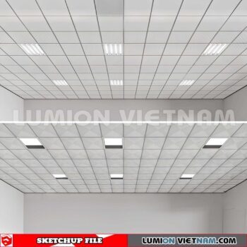 230719. Dropped Ceiling Sketchup 3D Models