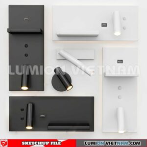 230722. Wall light Sketchup 3D Models