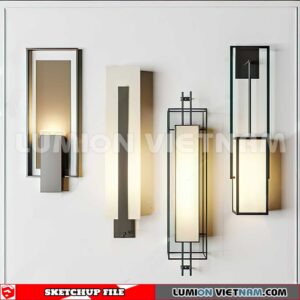 230722. Wall light Sketchup 3D Models
