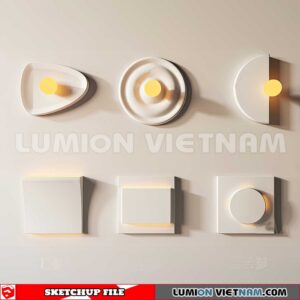 230722. Wall light Sketchup 3D Models