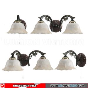 230722. Wall light Sketchup 3D Models