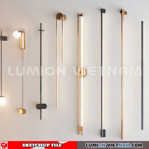 230722. Wall light Sketchup 3D Models