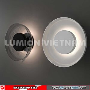 230722. Wall light Sketchup 3D Models