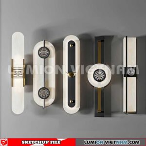 230722. Wall light Sketchup 3D Models