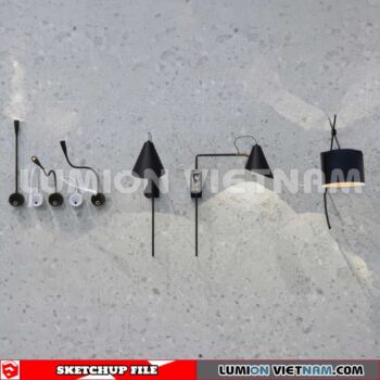 230722. Wall light Sketchup 3D Models