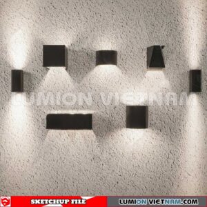 230722. Wall light Sketchup 3D Models
