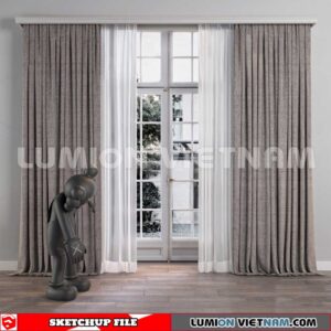 230729. Curtains Sketchup 3D Models