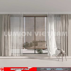 230729. Curtains Sketchup 3D Models