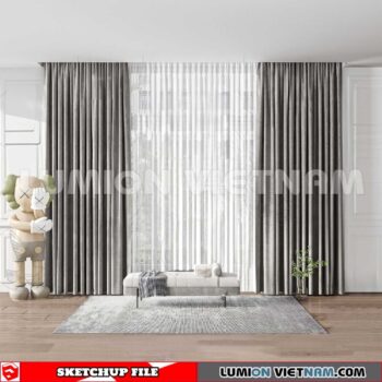 230729. Curtains Sketchup 3D Models