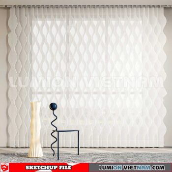 230729. Curtains Sketchup 3D Models