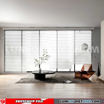 230729. Curtains Sketchup 3D Models