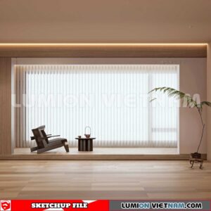 230729. Curtains Sketchup 3D Models