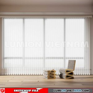 230729. Curtains Sketchup 3D Models