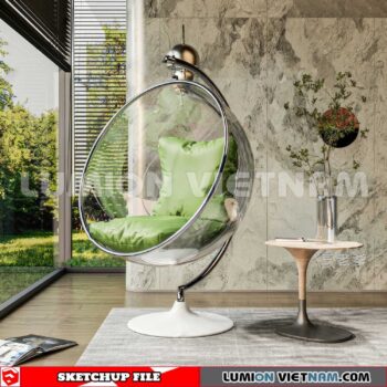 230806. Swing Chairs Sketchup 3D Models