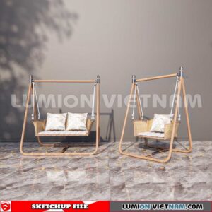 230806. Swing Chairs Sketchup 3D Models