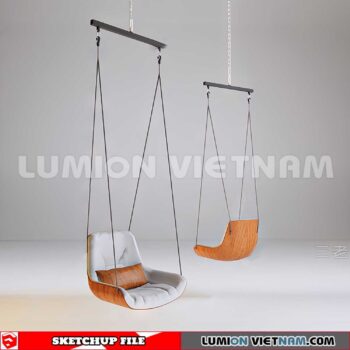 230806. Swing Chairs Sketchup 3D Models