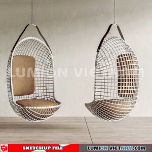 230806. Swing Chairs Sketchup 3D Models