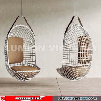 230806. Swing Chairs Sketchup 3D Models