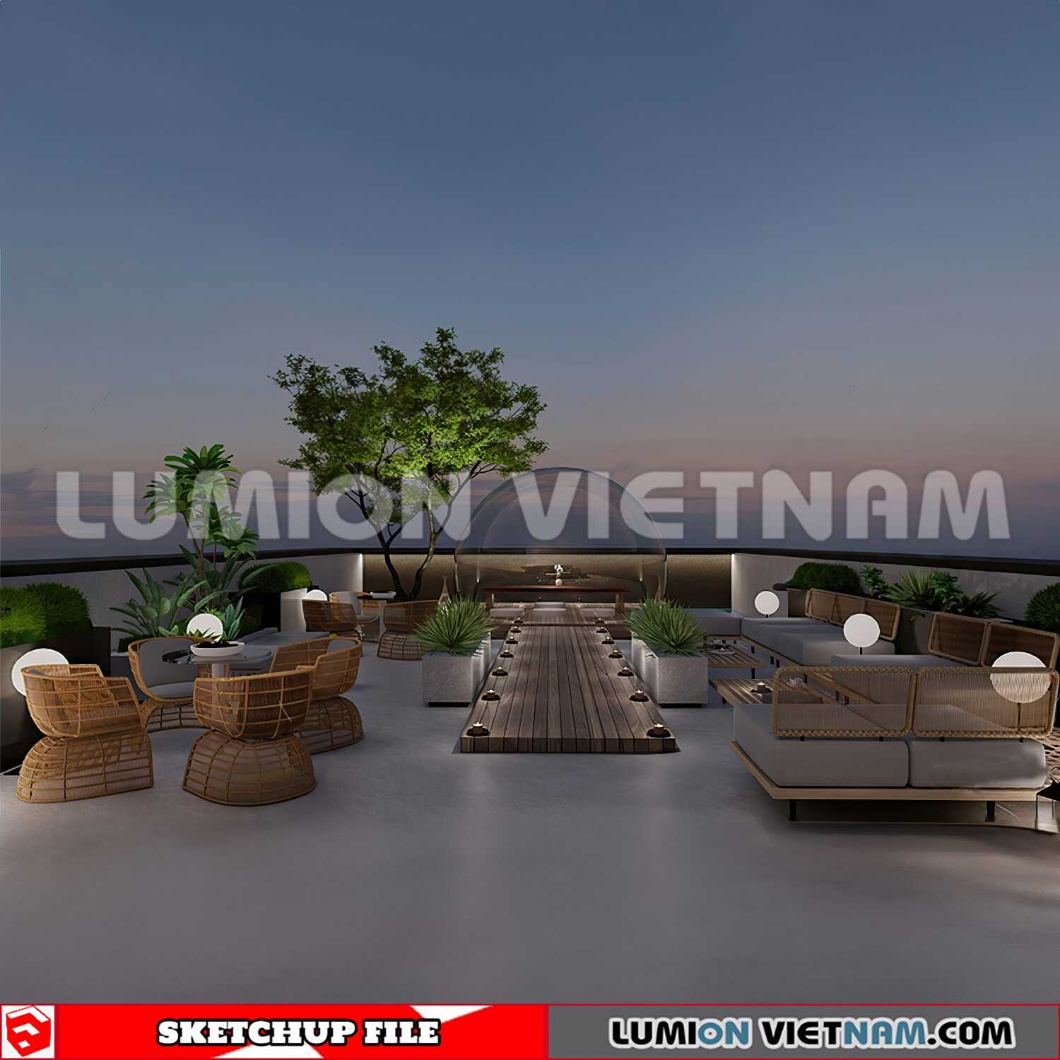 230825-Garden-14-Sketchup-Models