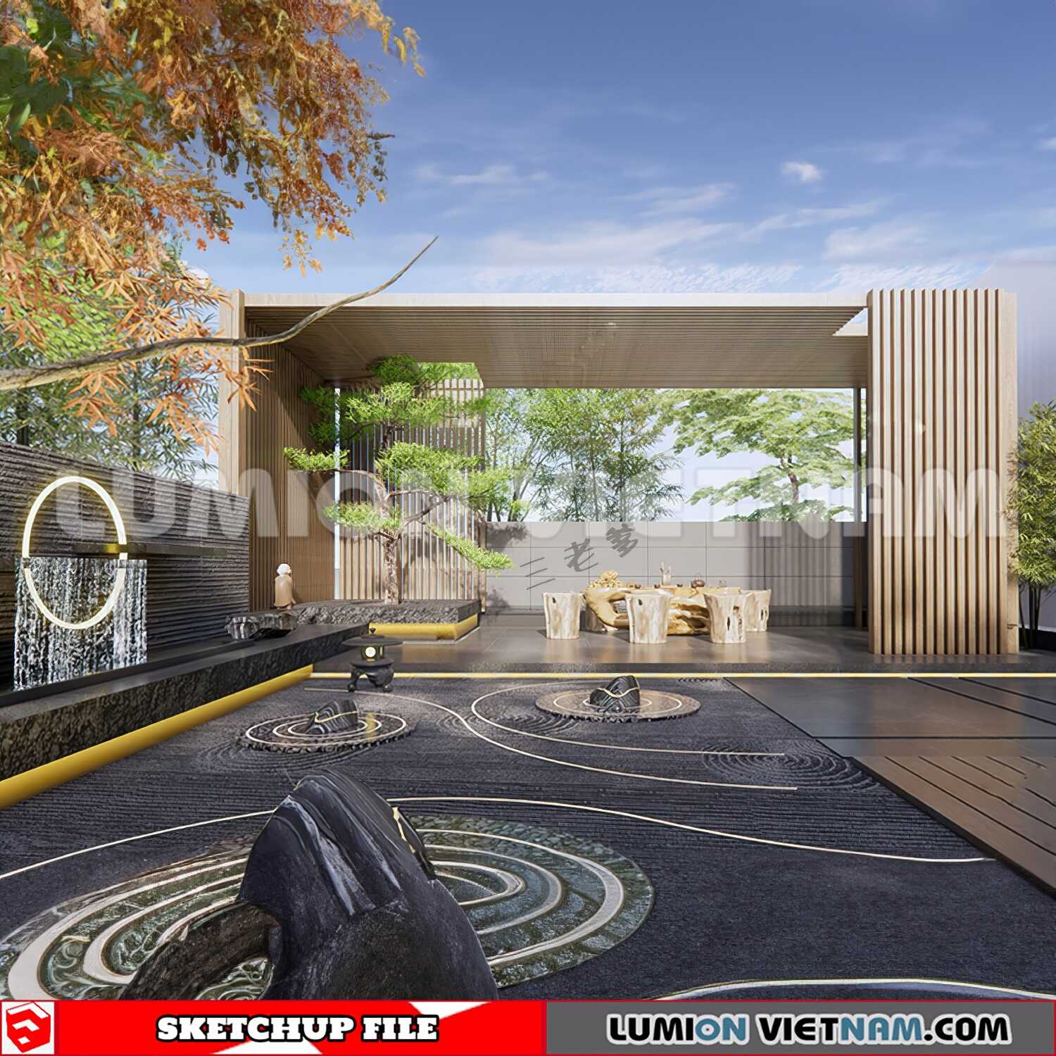 230825-Garden-17-Sketchup-Models