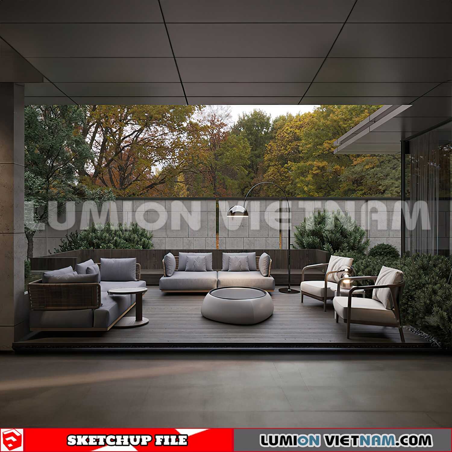 230825-Garden-19-Sketchup-Models