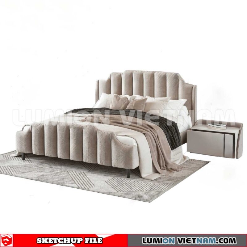 230210. Bed Sketchup 3D Models