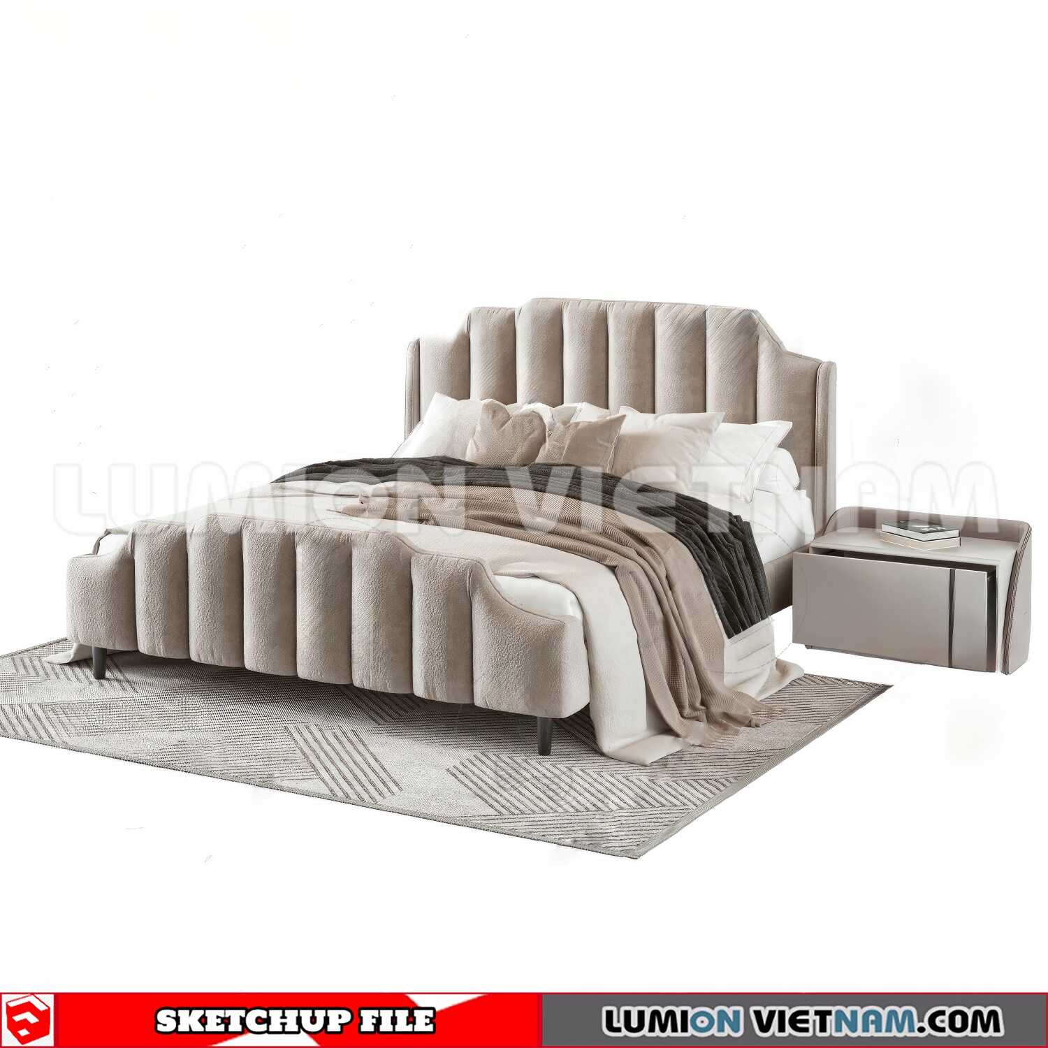 230210-Bed-(1)-Sketchup-Models