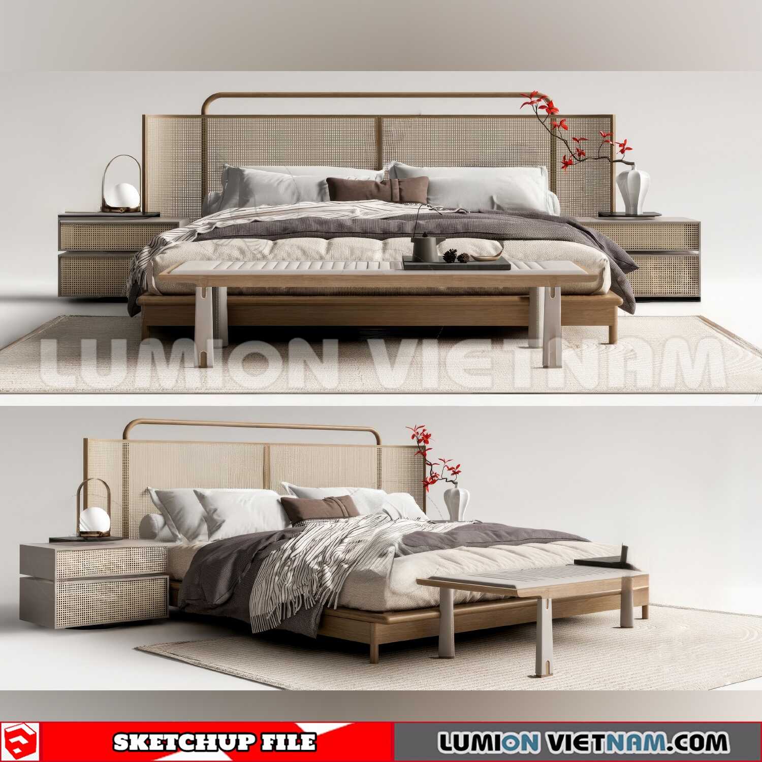 230210-Bed-(10)-Sketchup-Models
