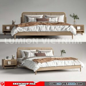 230210. Bed Sketchup 3D Models