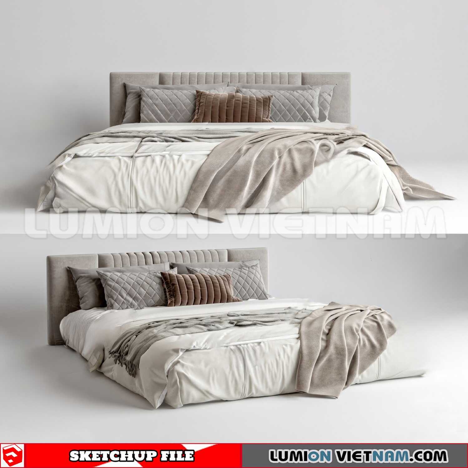 230210-Bed-(4)-Sketchup-Models